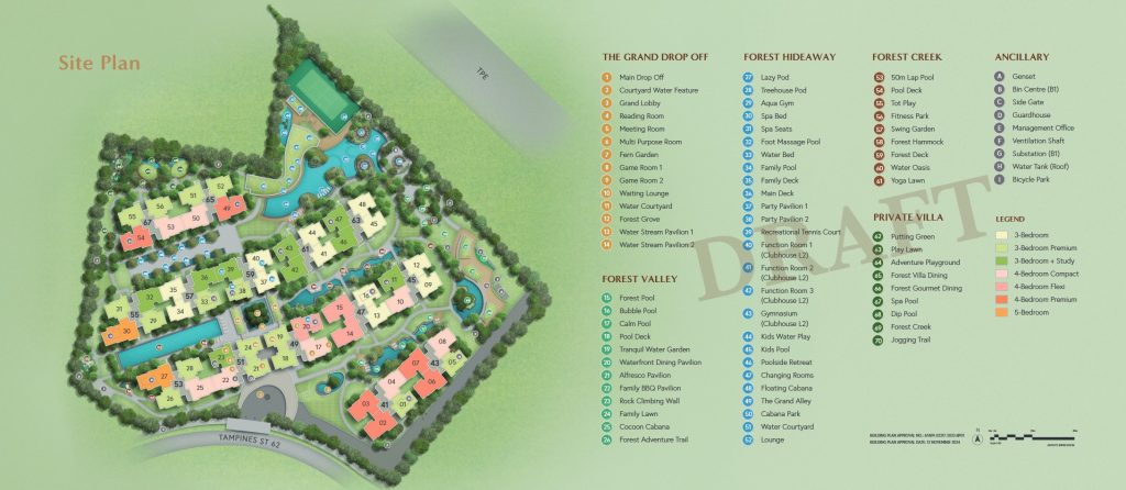 Aurelle-Of-Tampines-Site-Plan-Singapore